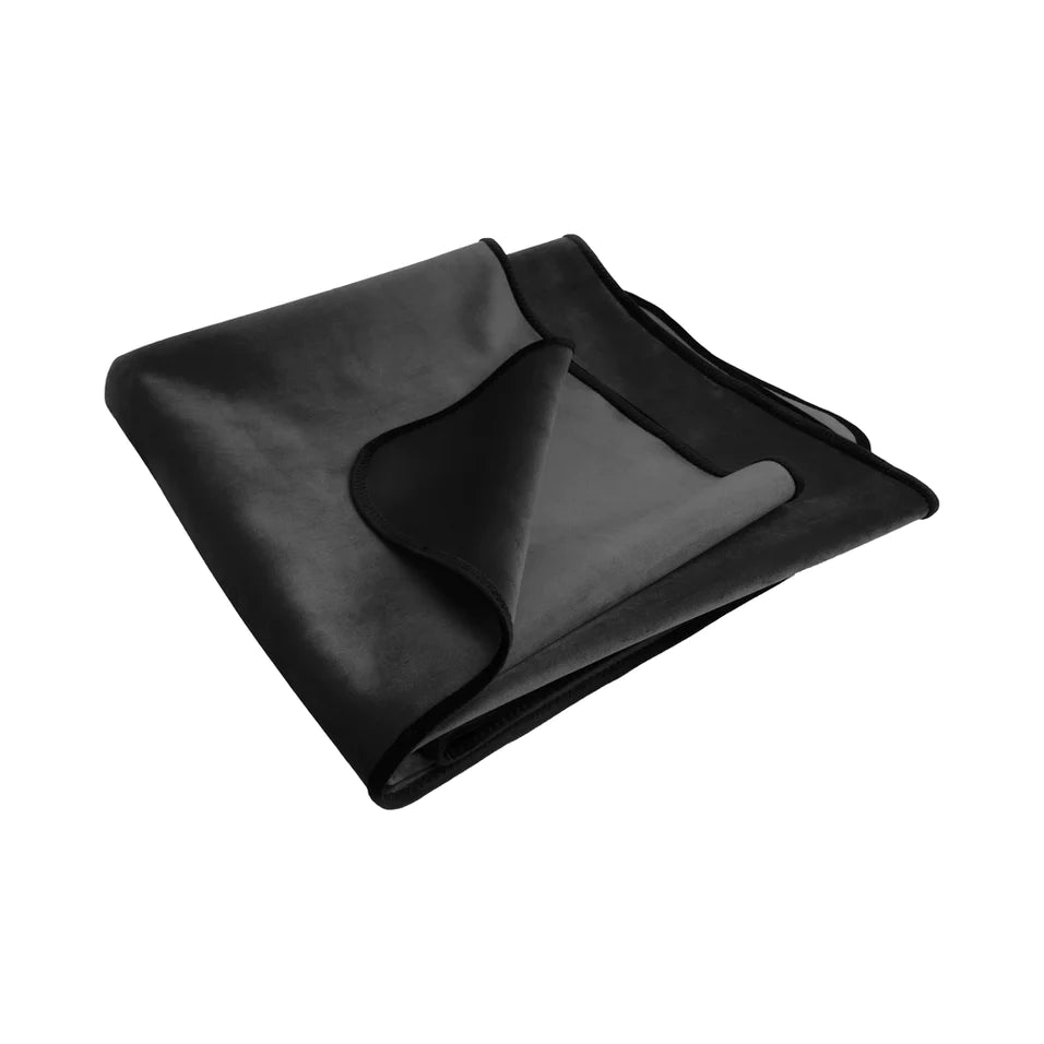 Liberator Splashproof Passion Black Throw Blanket (Mini, Travel and Regular Queen Sizes)