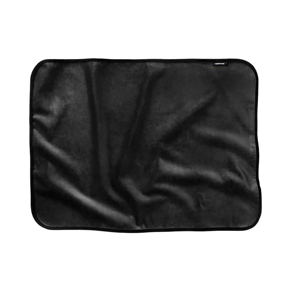 Liberator Splashproof Passion Black Throw Blanket (Mini, Travel and Regular Queen Sizes)