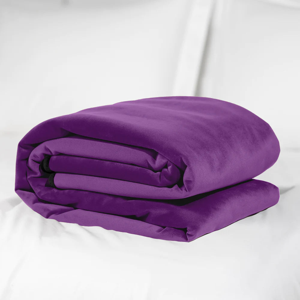 Liberator Splashproof Passion Purple Throw Blanket (Mini, Travel and Regular Queen Sizes)