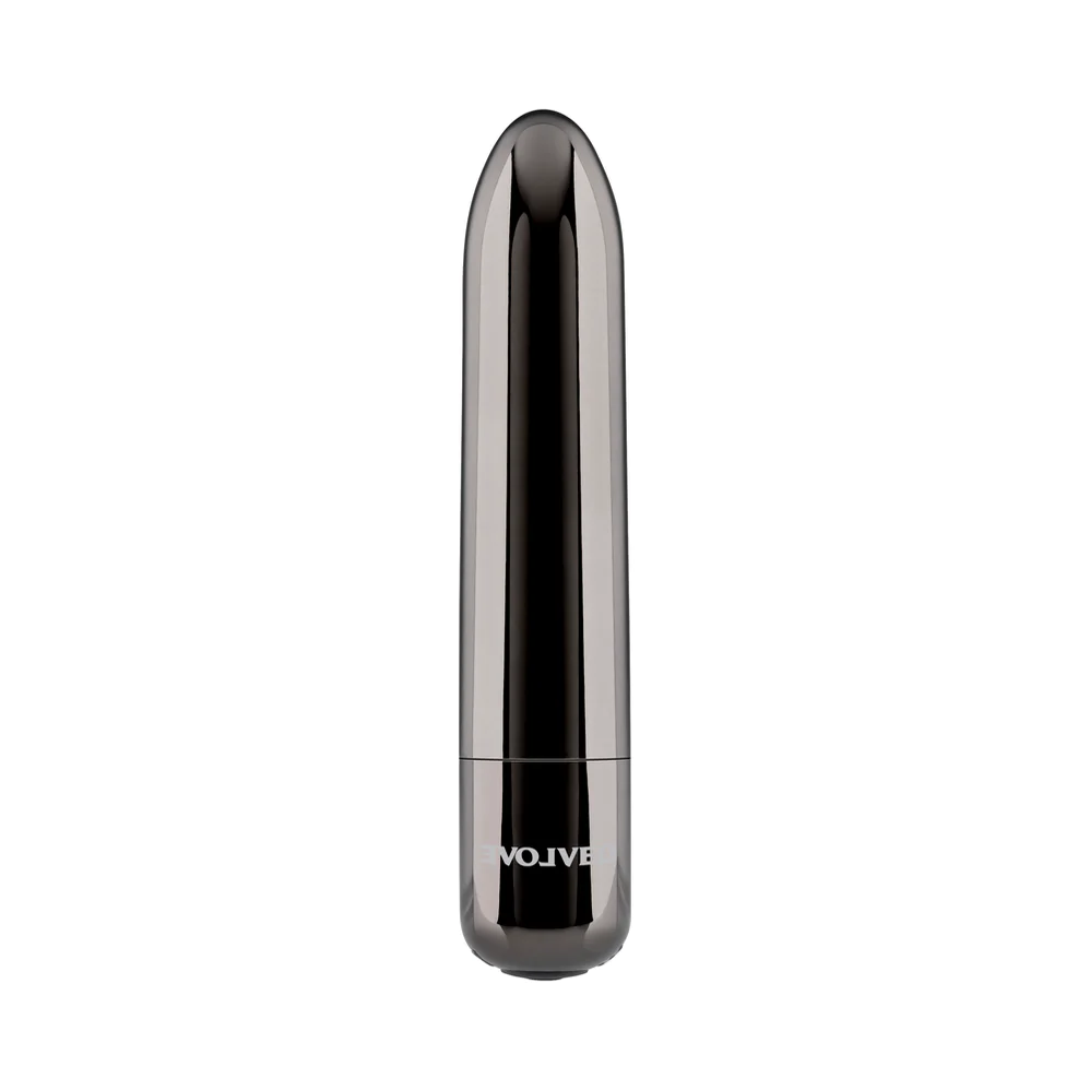 Revitalized Bliss Rechargeable Bullet Vibrator Midnight Chrome