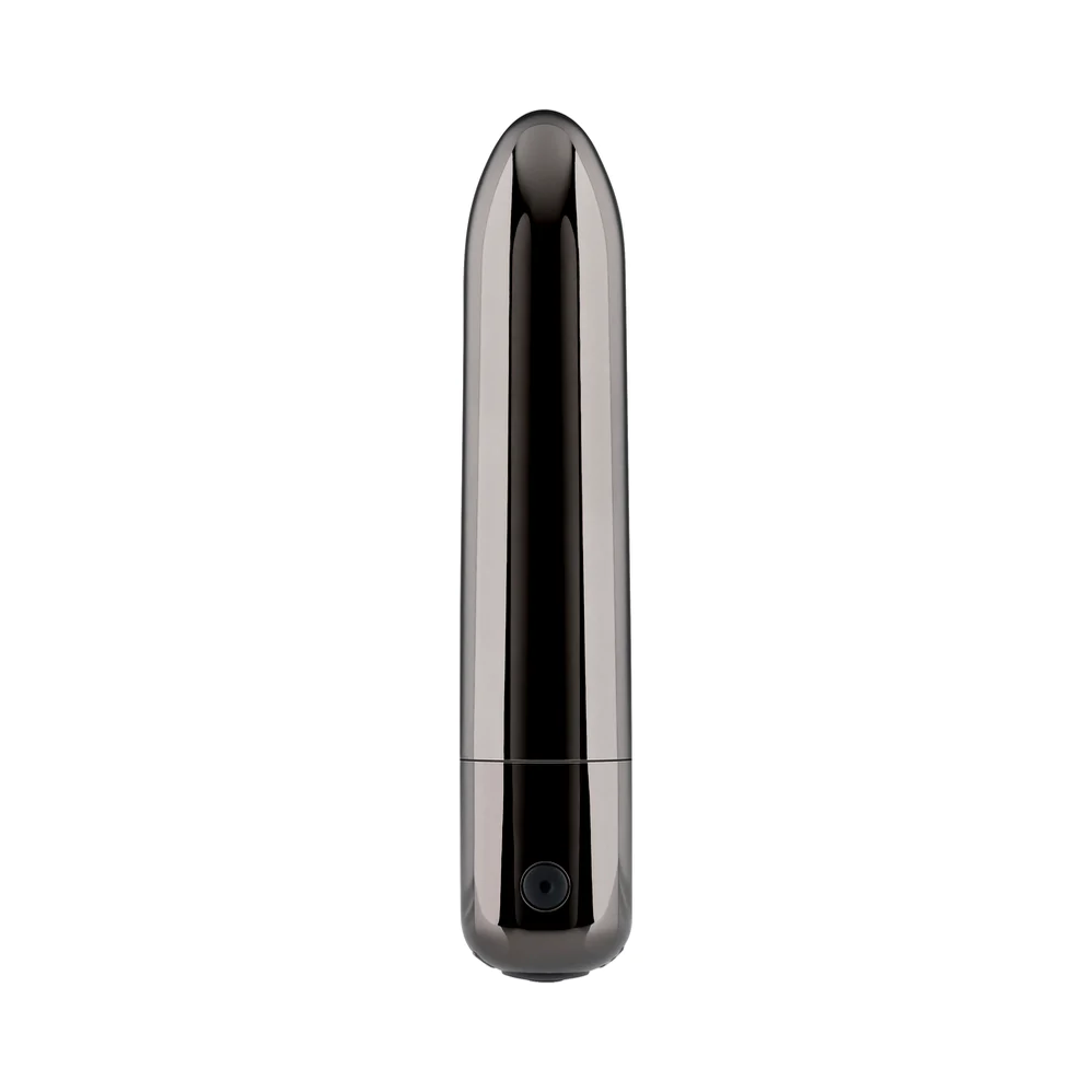 Revitalized Bliss Rechargeable Bullet Vibrator Midnight Chrome