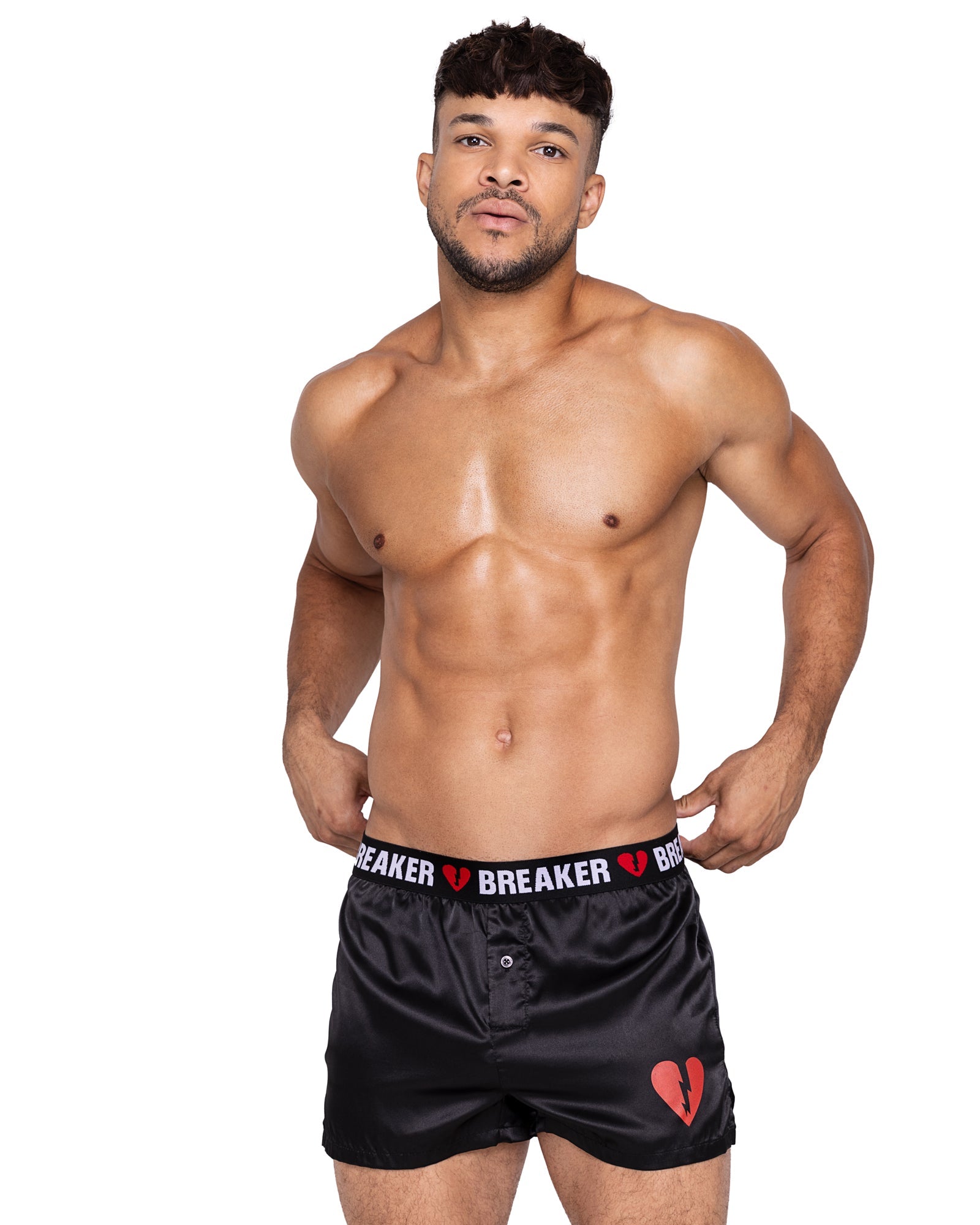 Men's Heartbreaker Satin Boxers